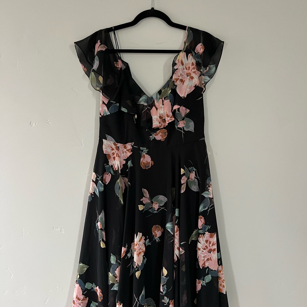 Jenny Yoo Collection Floral Dress - Size 10 - Picture 4 of 6
